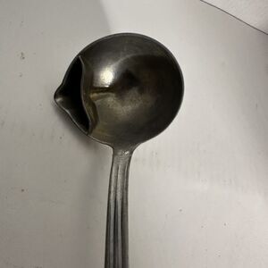 WESTMARK Fat Off Silver Aluminum Ladle Fat Skimmer Spoon Fett-Weg Germany 11"‎